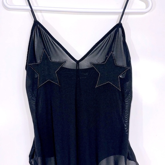 Kendall & Kylie Sheer Black Mesh Bodysuit - Picture 3 of 6